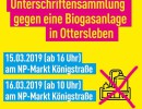 unterschriftensammlung biogas